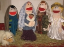 The Puppets take part in the Nativity